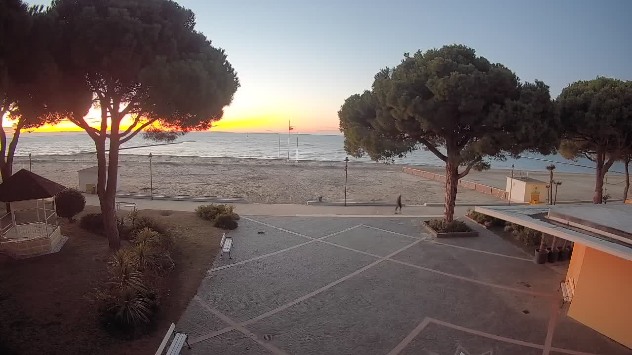 Webcam de Grado – Entrada de la playa (Lido di Grado)
