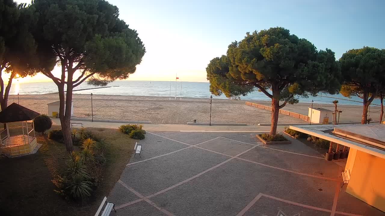 Web kamera Grado – Ulaz na plažu (Lido di Grado)