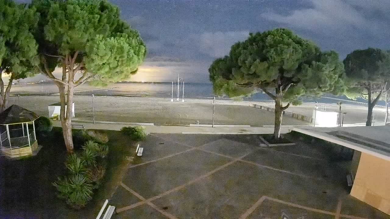Web kamera Grado – Ulaz na plažu (Lido di Grado)