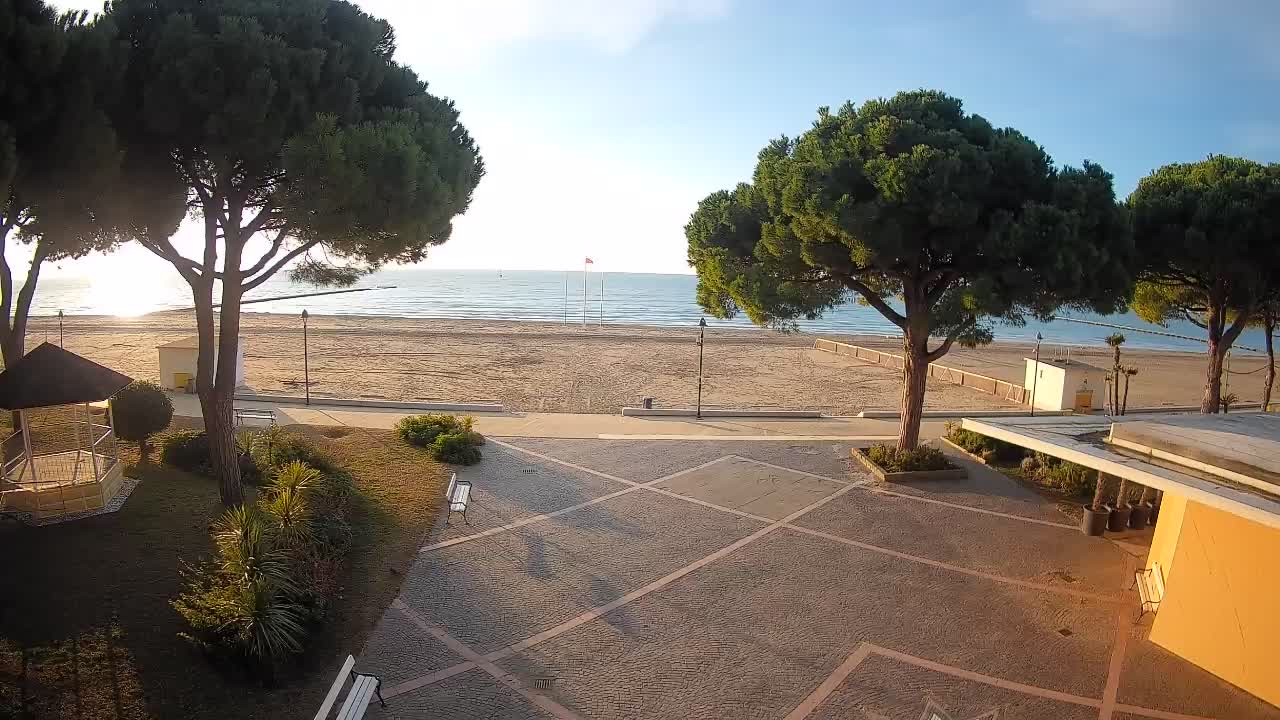 Webcam de Grado – Entrada de la playa (Lido di Grado)