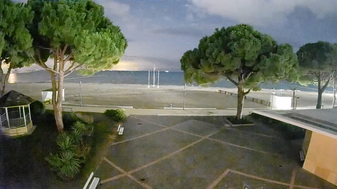 Webcam Grado – Entrée de la plage (Lido di Grado)