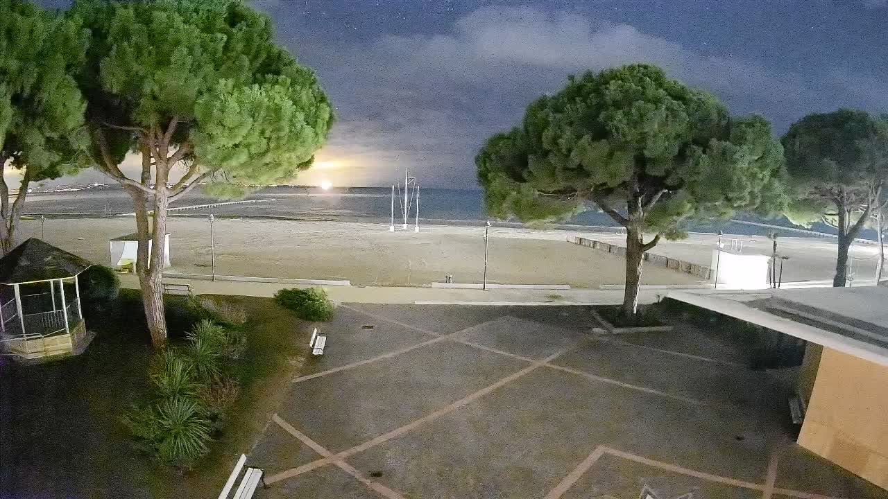 Spletna kamera Gradež (Grado) – Vhod na plažo