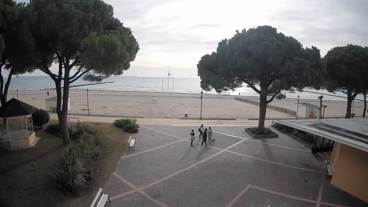 Spletna kamera Gradež (Grado) – Vhod na plažo