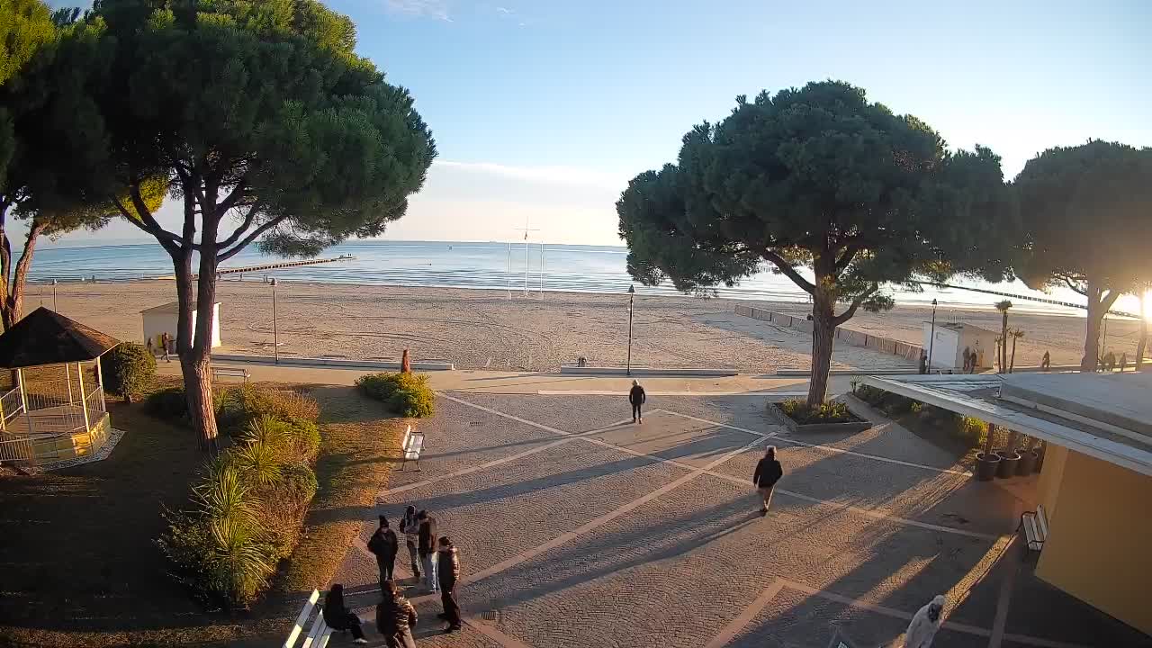 Webcam de Grado – Entrada de la playa (Lido di Grado)