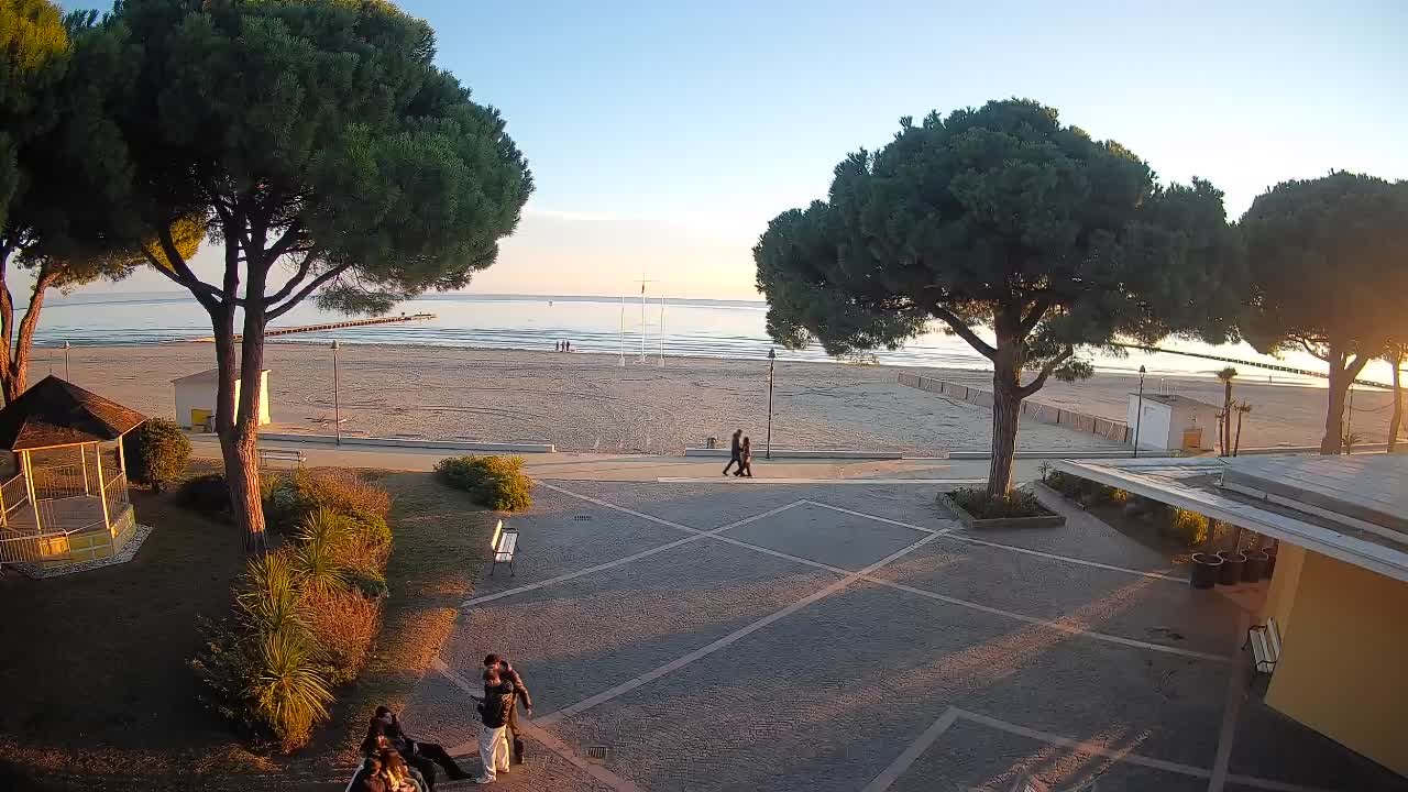 Webcam de Grado – Entrada de la playa (Lido di Grado)