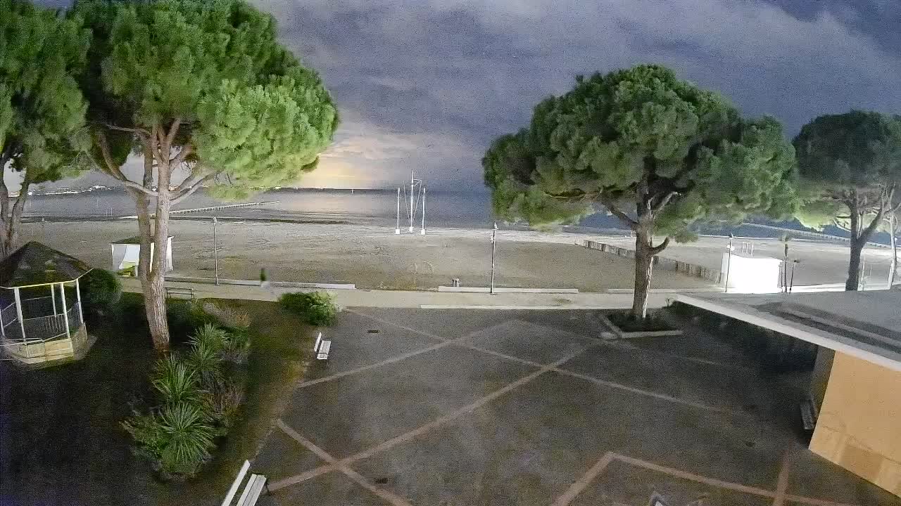 Spletna kamera Gradež (Grado) – Vhod na plažo