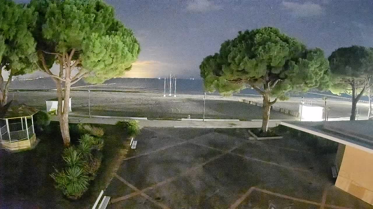 Webcam de Grado – Entrada de la playa (Lido di Grado)