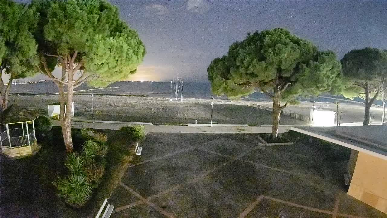 Webcam de Grado – Entrada de la playa (Lido di Grado)