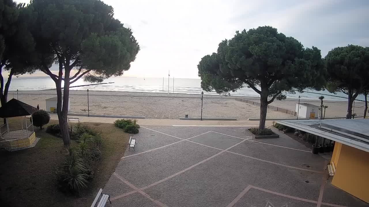Webcam de Grado – Entrada de la playa (Lido di Grado)