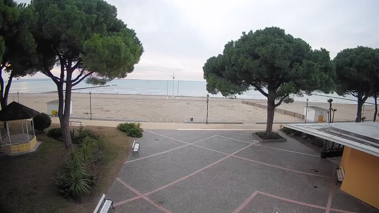 Webcam de Grado – Entrada de la playa (Lido di Grado)