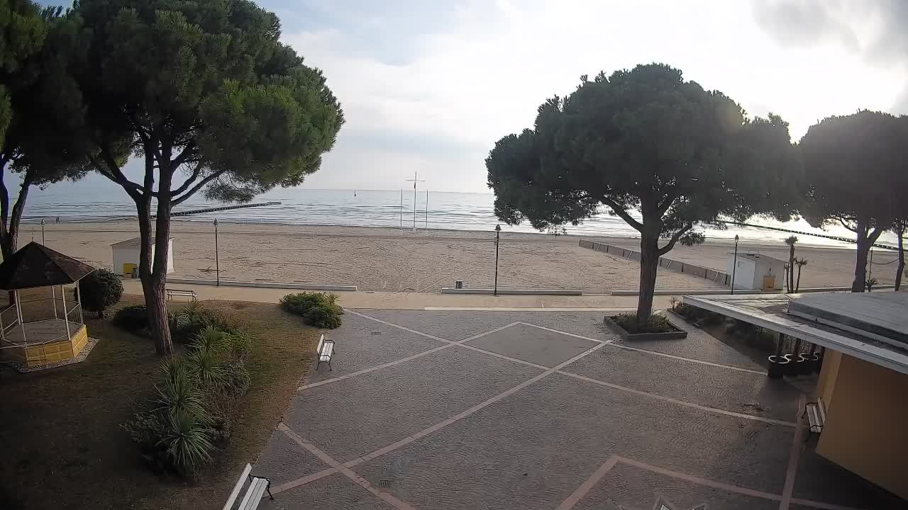 Webcam de Grado – Entrada de la playa (Lido di Grado)