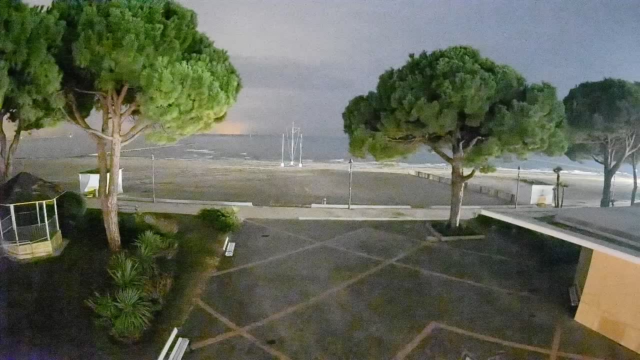 Spletna kamera Gradež (Grado) – Vhod na plažo