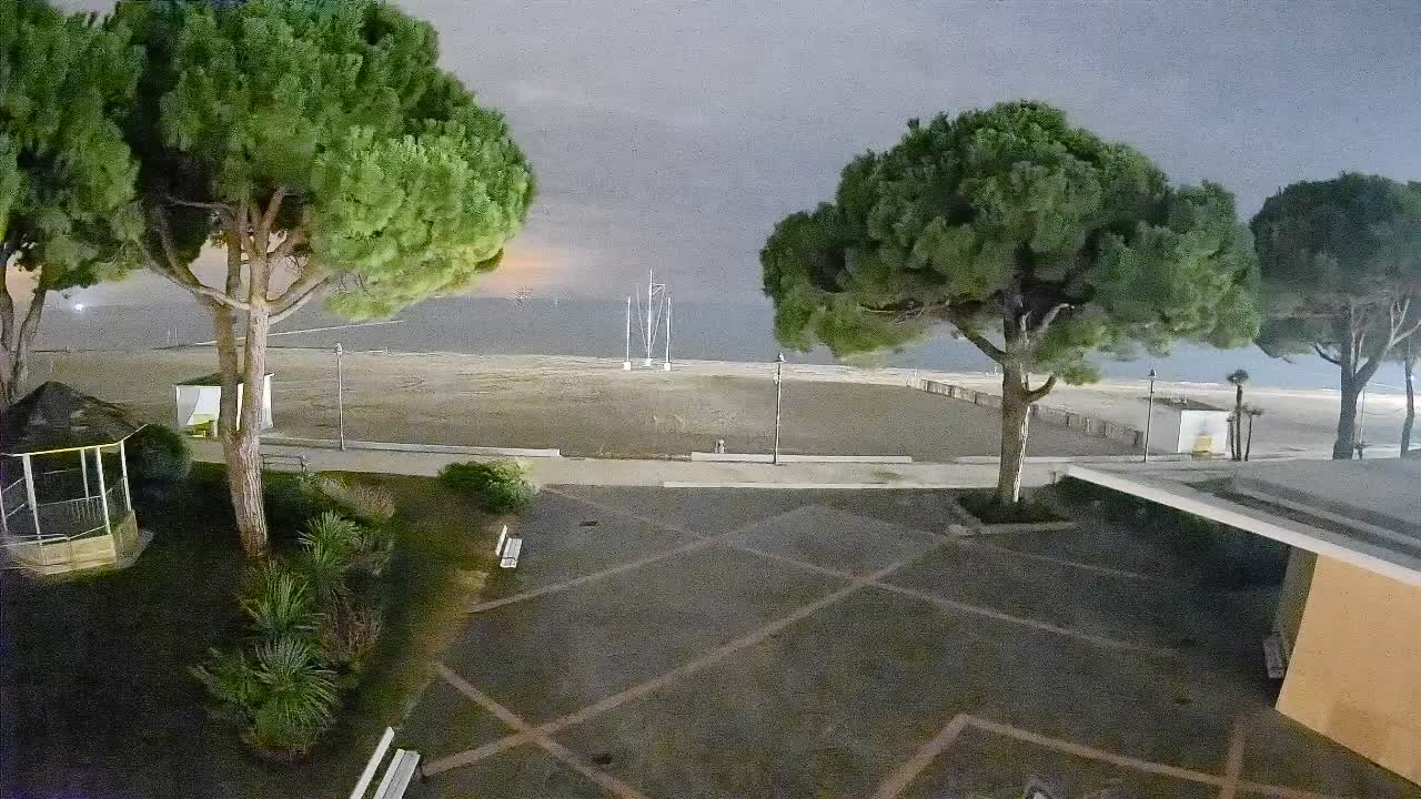 Webcam de Grado – Entrada de la playa (Lido di Grado)