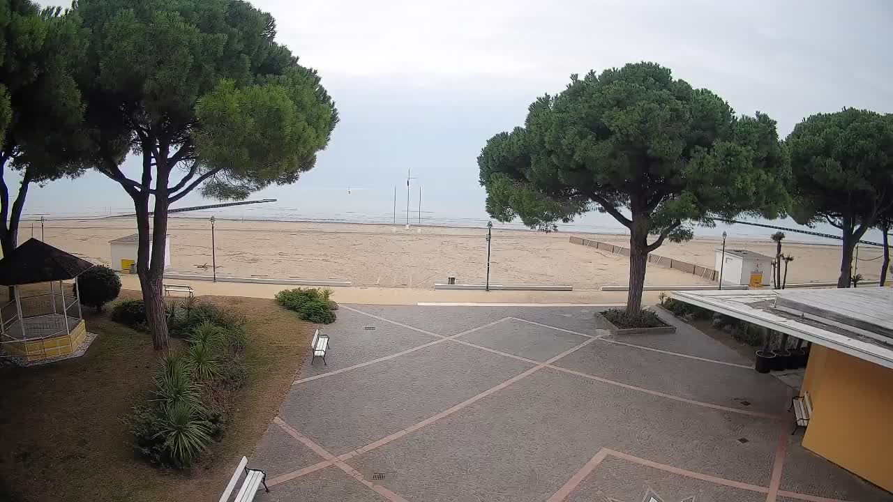 Webcam de Grado – Entrada de la playa (Lido di Grado)