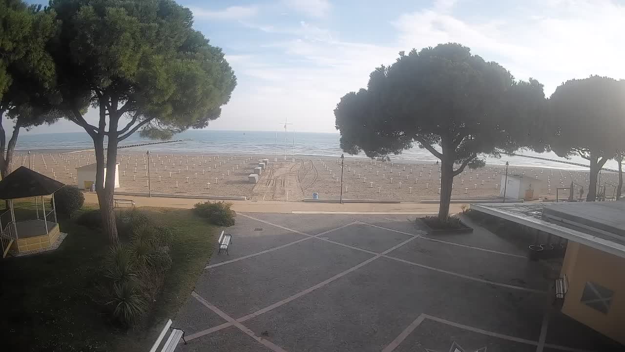 Webcam Grado – Entrée de la plage (Lido di Grado)