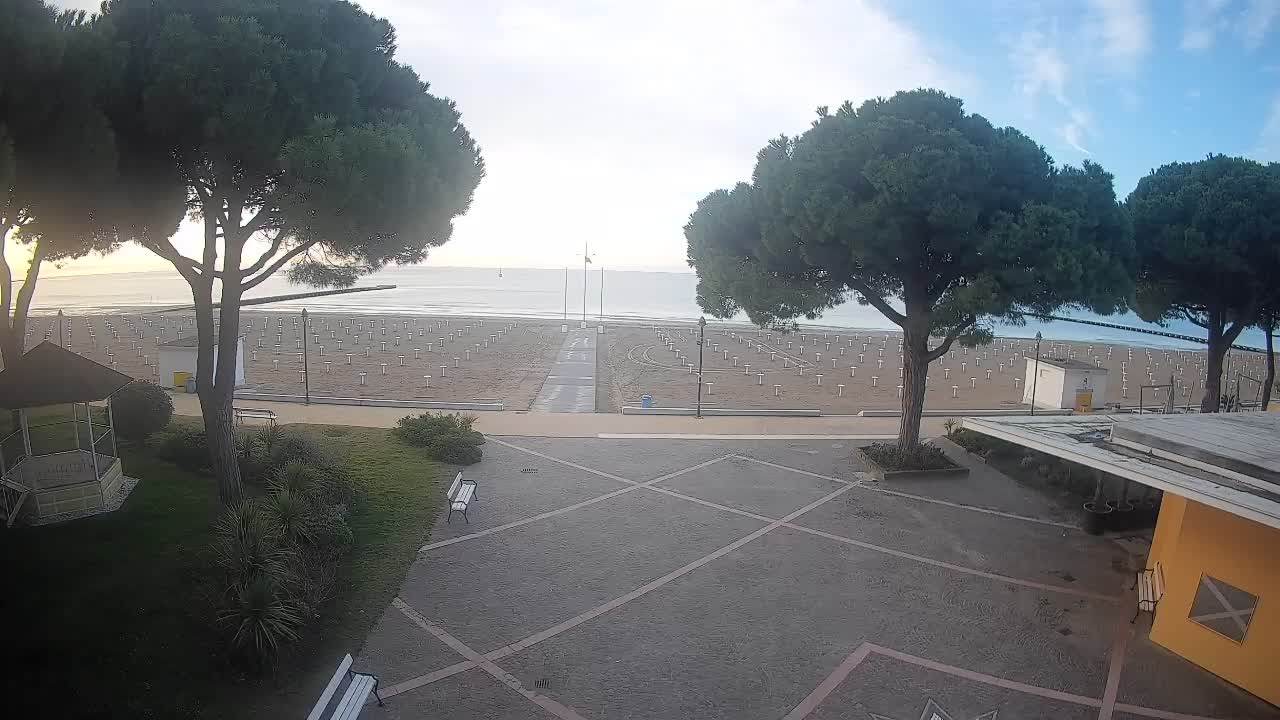 Web kamera Grado – Ulaz na plažu (Lido di Grado)