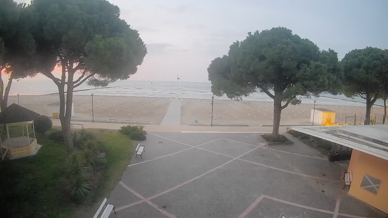 Webcam Grado – Entrée de la plage (Lido di Grado)