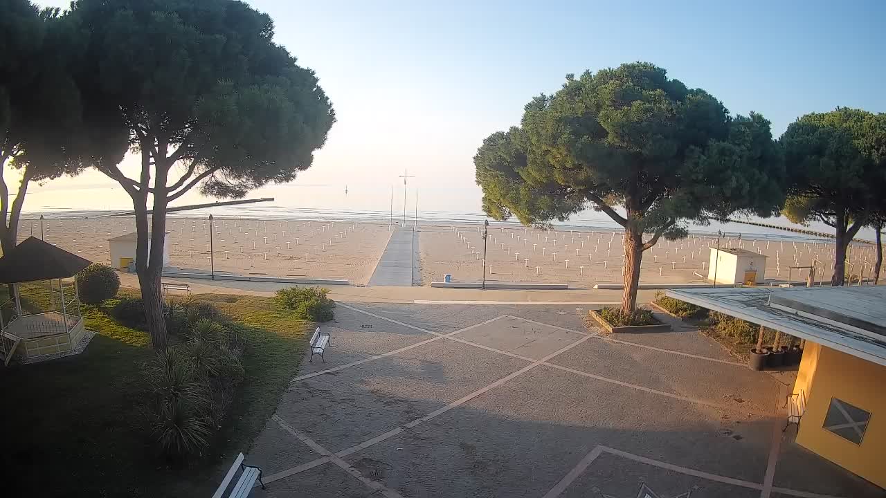 Grado Webcam – Strandzugang am Lido di Grado