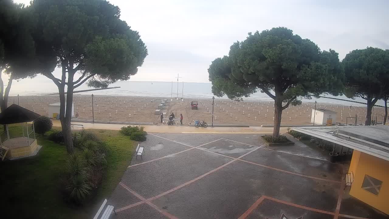 Spletna kamera Gradež (Grado) – Vhod na plažo