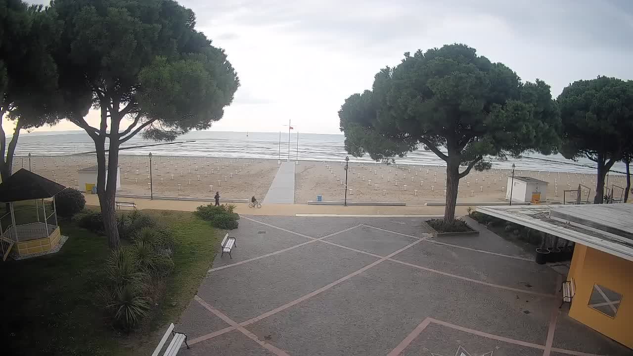 Webcam de Grado – Entrada de la playa (Lido di Grado)