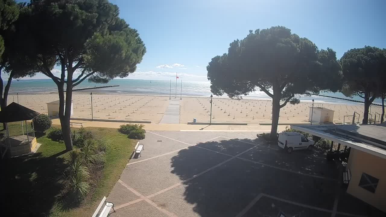 Spletna kamera Gradež (Grado) – Vhod na plažo