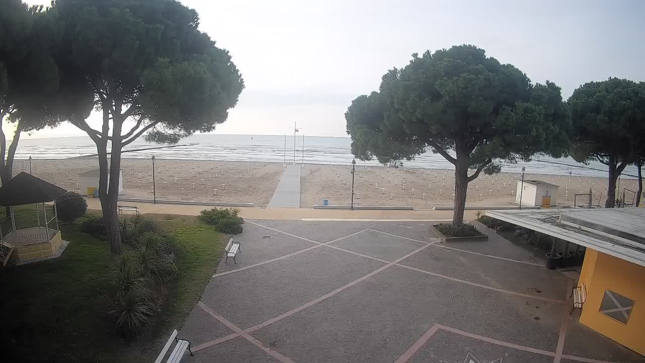 Webcam de Grado – Entrada de la playa (Lido di Grado)