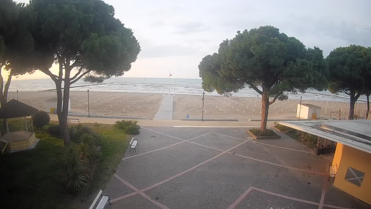 Grado Webcam – Strandzugang am Lido di Grado