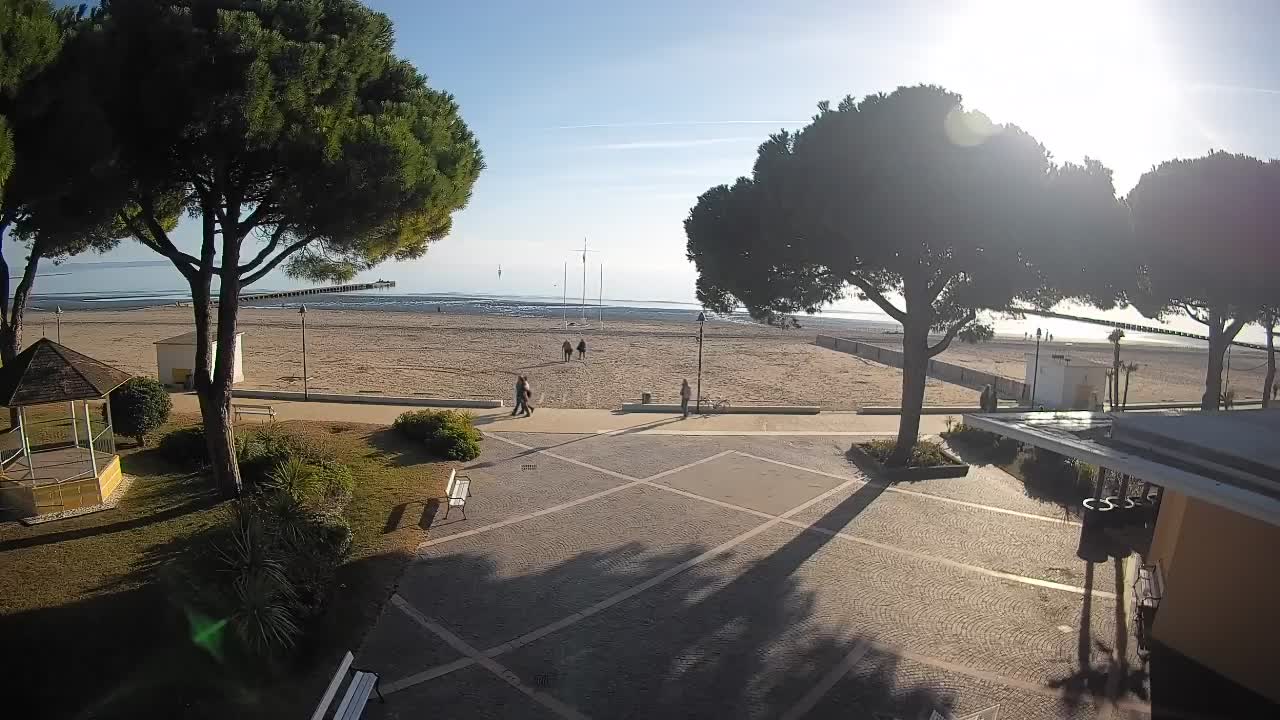 Webcam de Grado – Entrada de la playa (Lido di Grado)