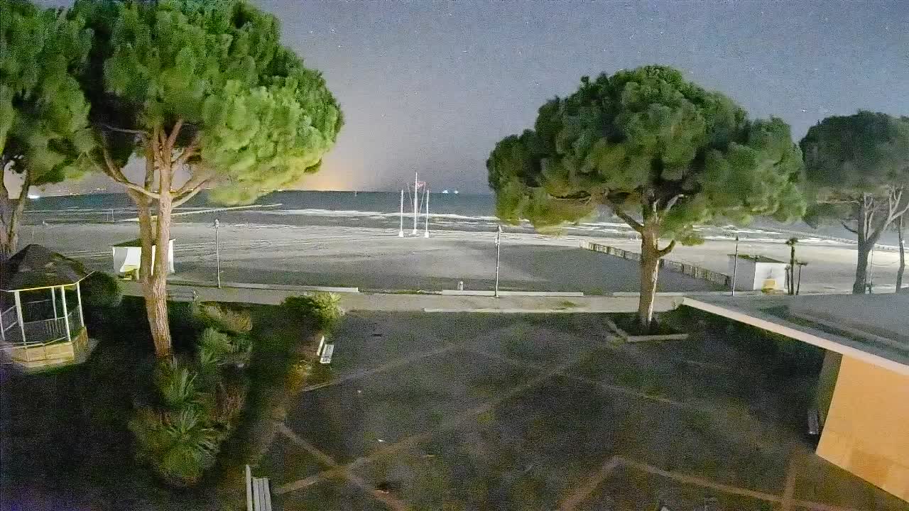 Spletna kamera Gradež (Grado) – Vhod na plažo