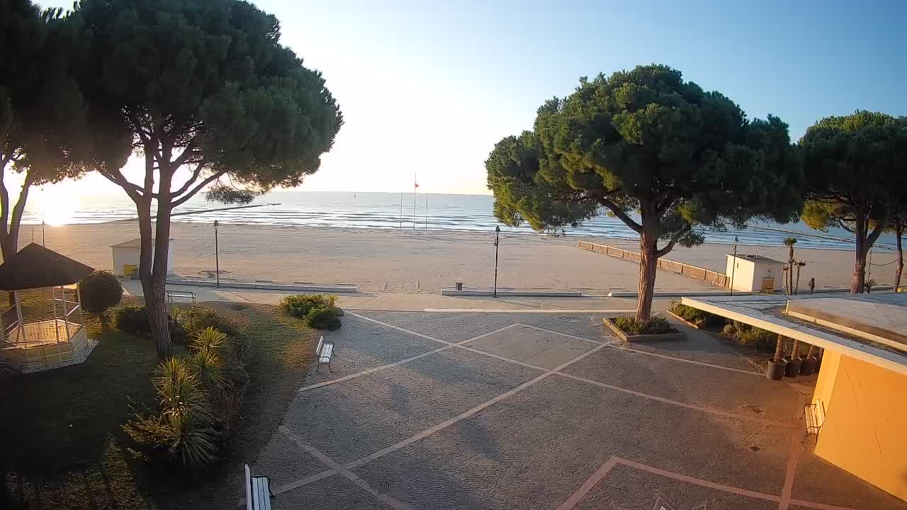 Webcam de Grado – Entrada de la playa (Lido di Grado)