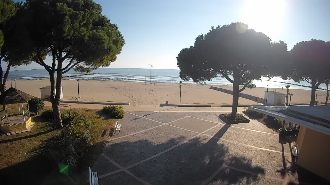 Spletna kamera Gradež (Grado) – Vhod na plažo