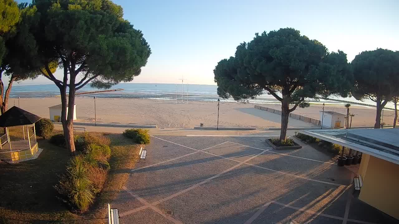 Webcam de Grado – Entrada de la playa (Lido di Grado)