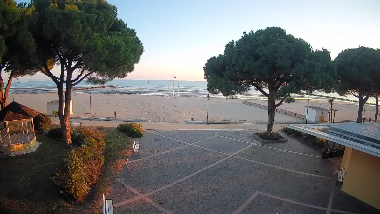 Webcam de Grado – Entrada de la playa (Lido di Grado)
