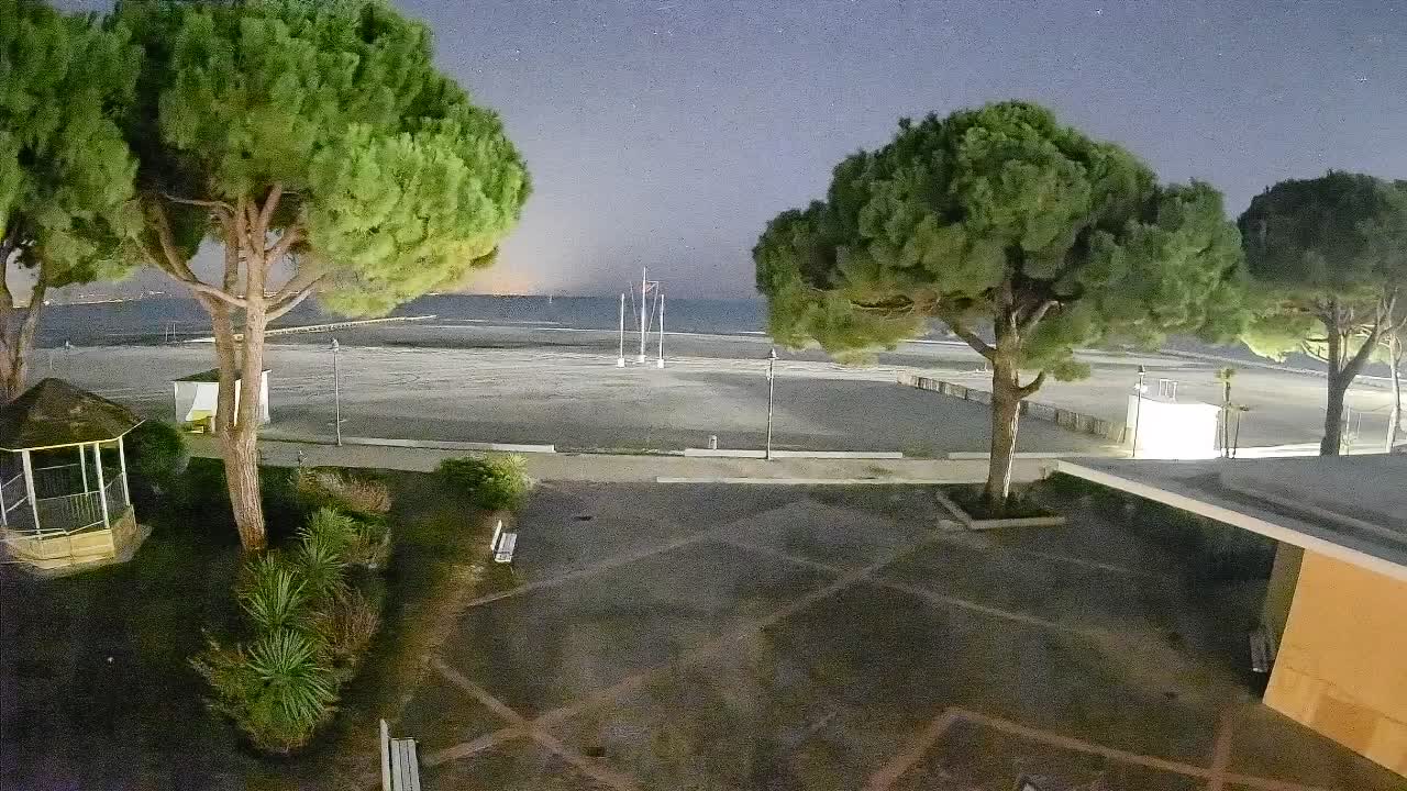 Spletna kamera Gradež (Grado) – Vhod na plažo