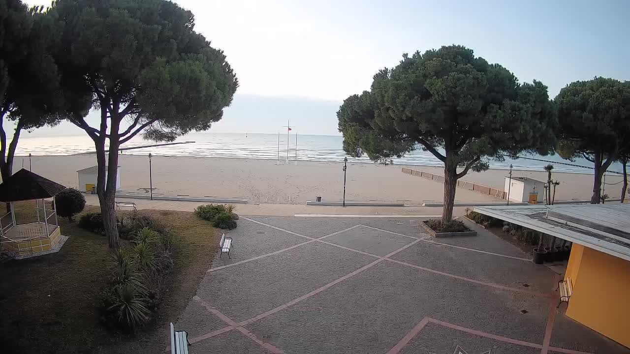 Webcam de Grado – Entrada de la playa (Lido di Grado)