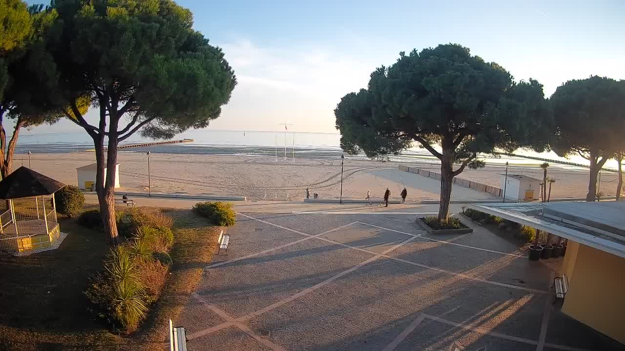 Grado Webcam – Strandzugang am Lido di Grado