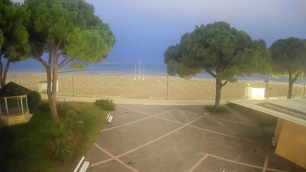 Spletna kamera Gradež (Grado) – Vhod na plažo