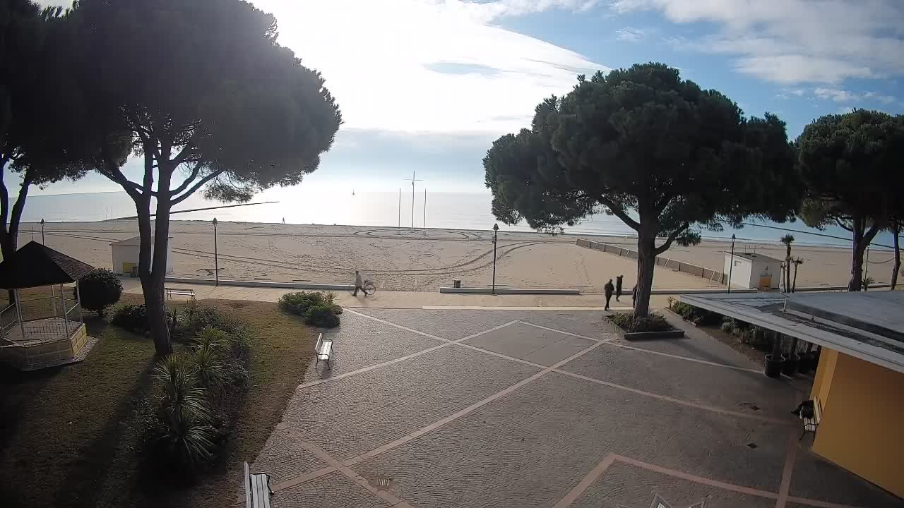 Spletna kamera Gradež (Grado) – Vhod na plažo