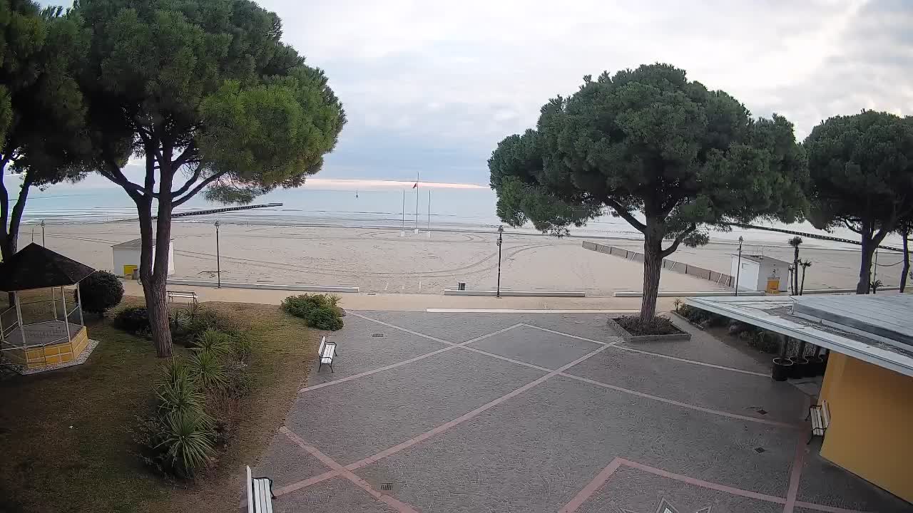 Spletna kamera Gradež (Grado) – Vhod na plažo