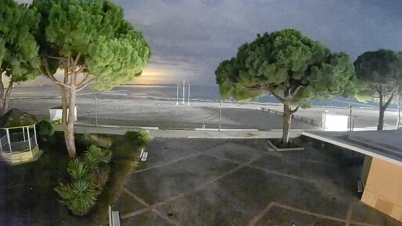 Spletna kamera Gradež (Grado) – Vhod na plažo