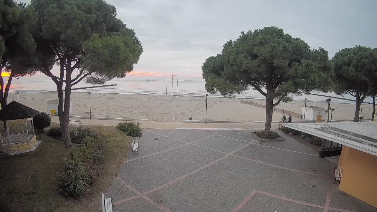 Spletna kamera Gradež (Grado) – Vhod na plažo