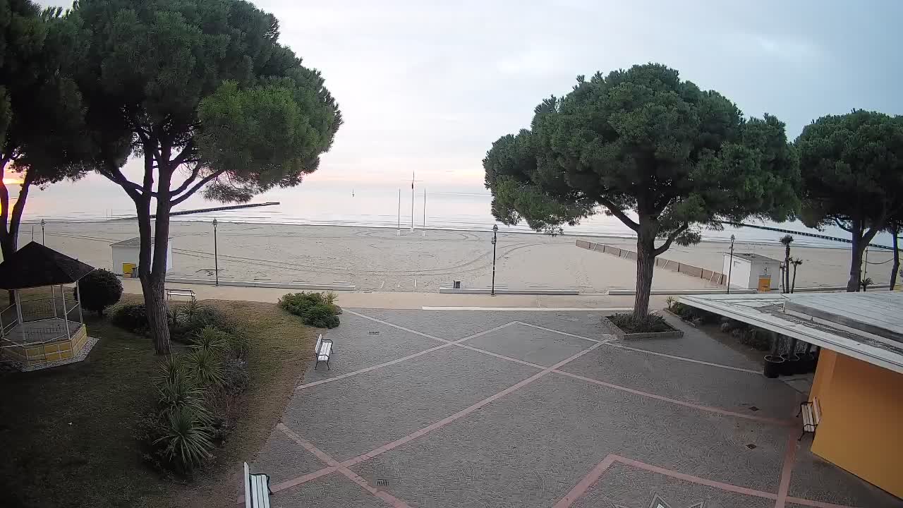 Webcam Grado – Entrée de la plage (Lido di Grado)
