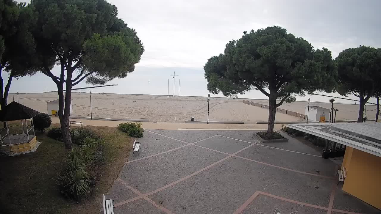 Webcam de Grado – Entrada de la playa (Lido di Grado)