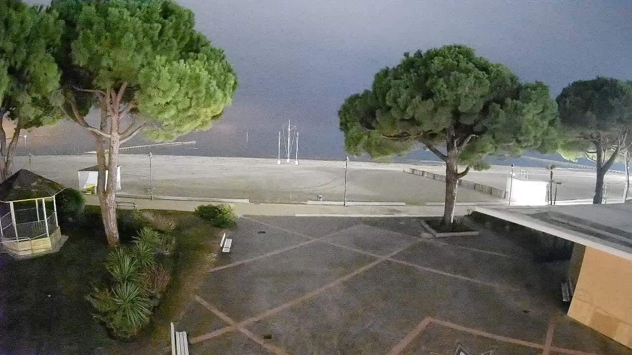 Spletna kamera Gradež (Grado) – Vhod na plažo