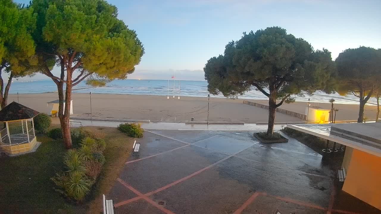 Webcam Grado – Entrée de la plage (Lido di Grado)