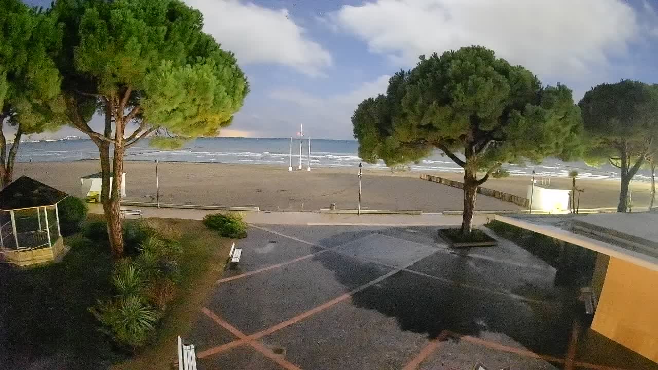 Web kamera Grado – Ulaz na plažu (Lido di Grado)