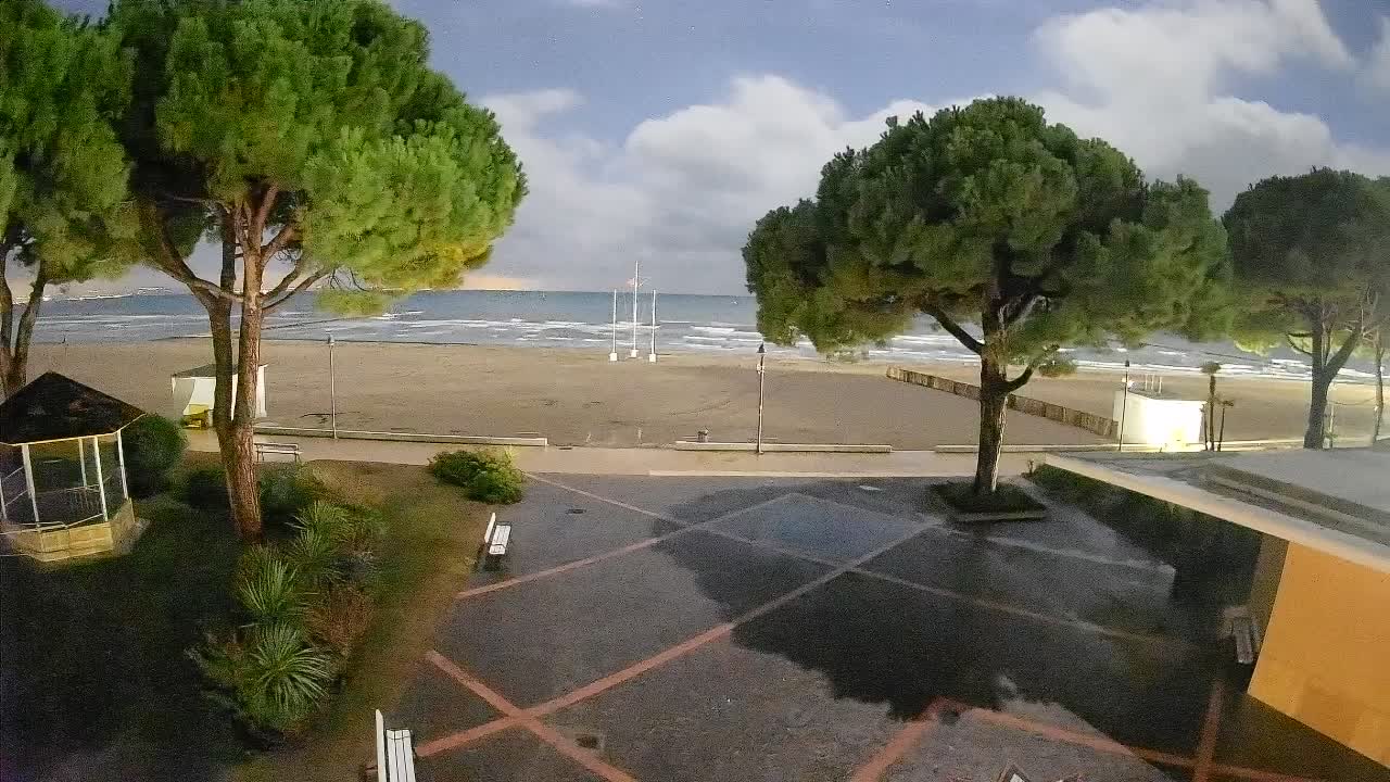 Webcam de Grado – Entrada de la playa (Lido di Grado)