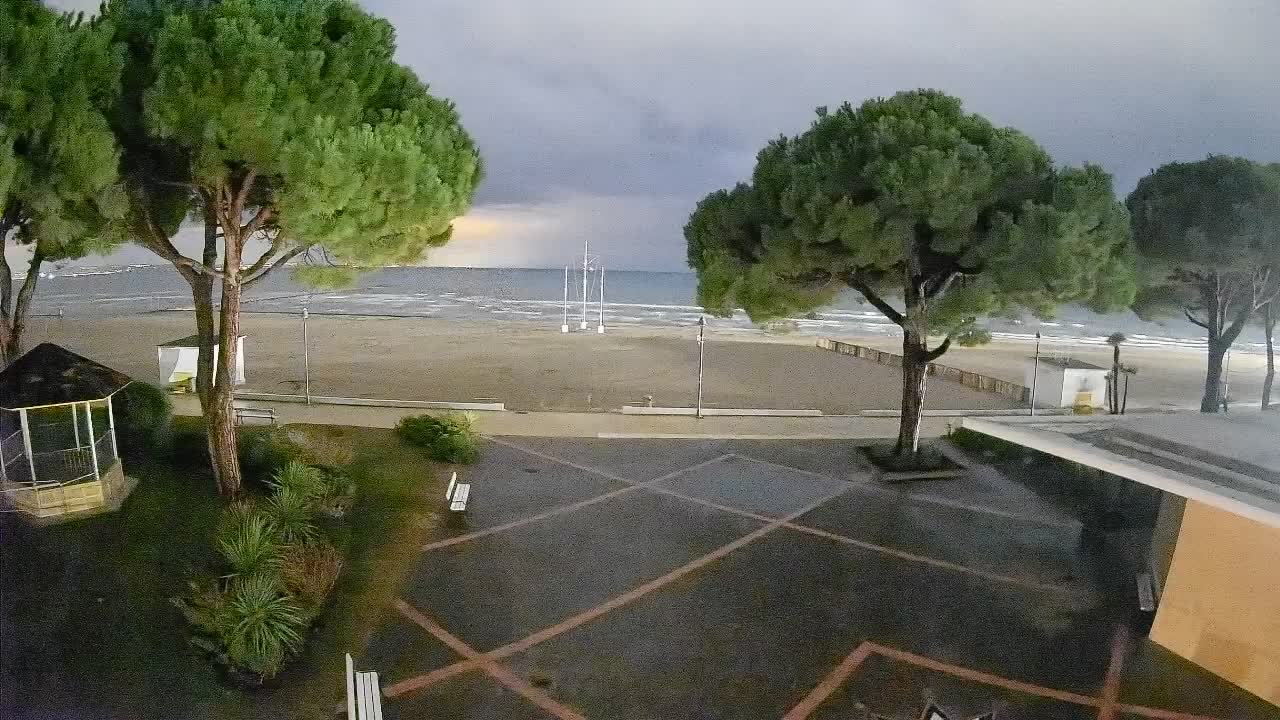 Webcam de Grado – Entrada de la playa (Lido di Grado)