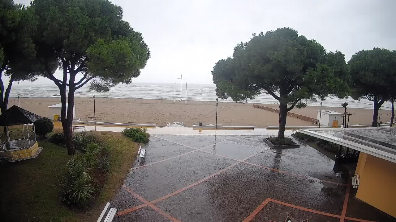 Webcam de Grado – Entrada de la playa (Lido di Grado)