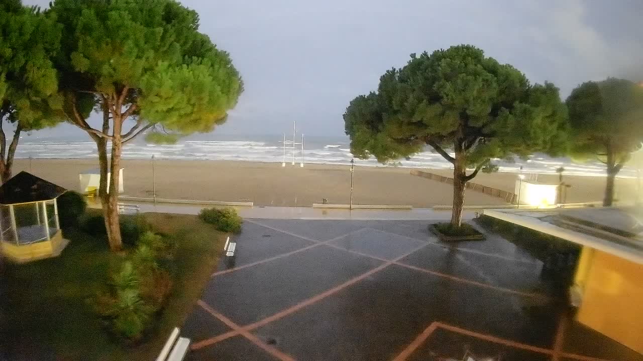 Spletna kamera Gradež (Grado) – Vhod na plažo